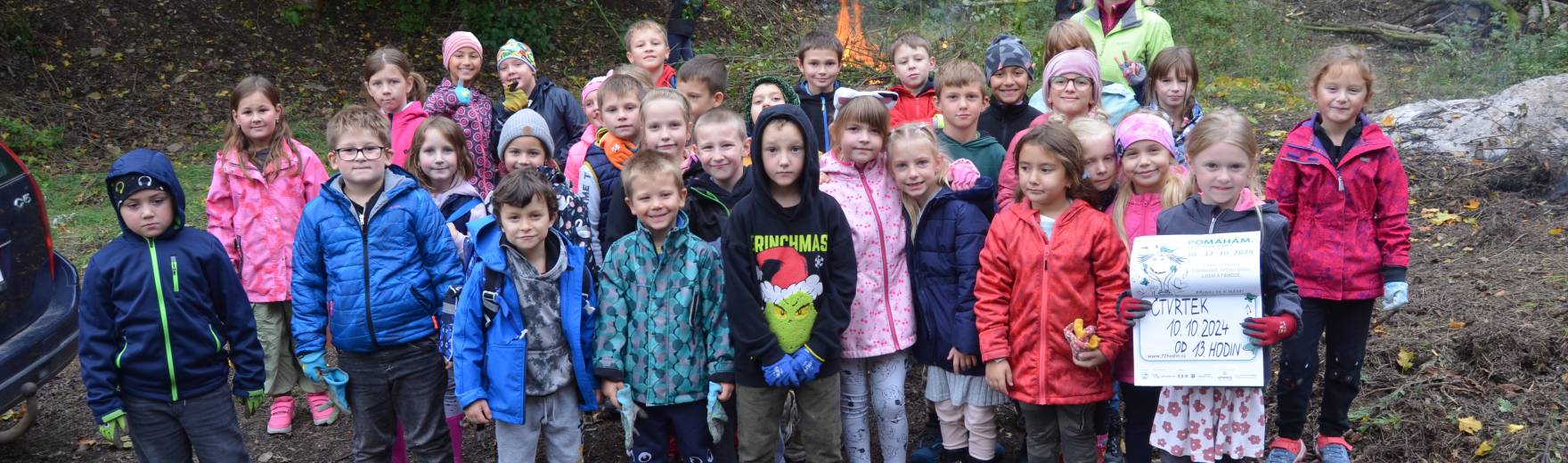 Uklízíme okolí obce