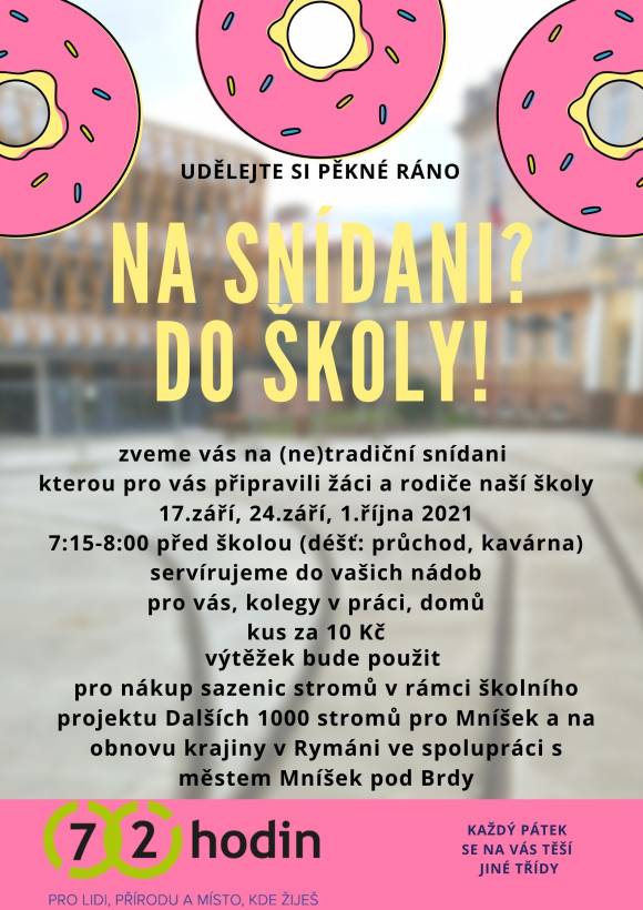 Na snídani? Do školy!