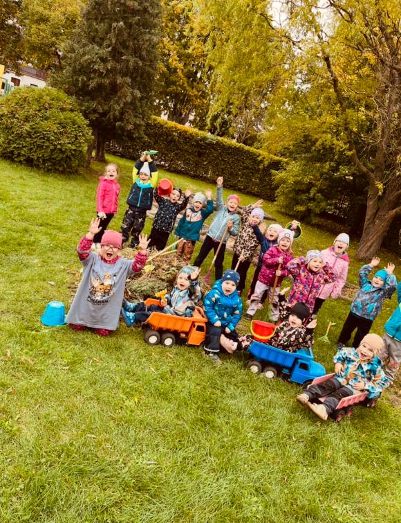 Podzimní proměna zahrady