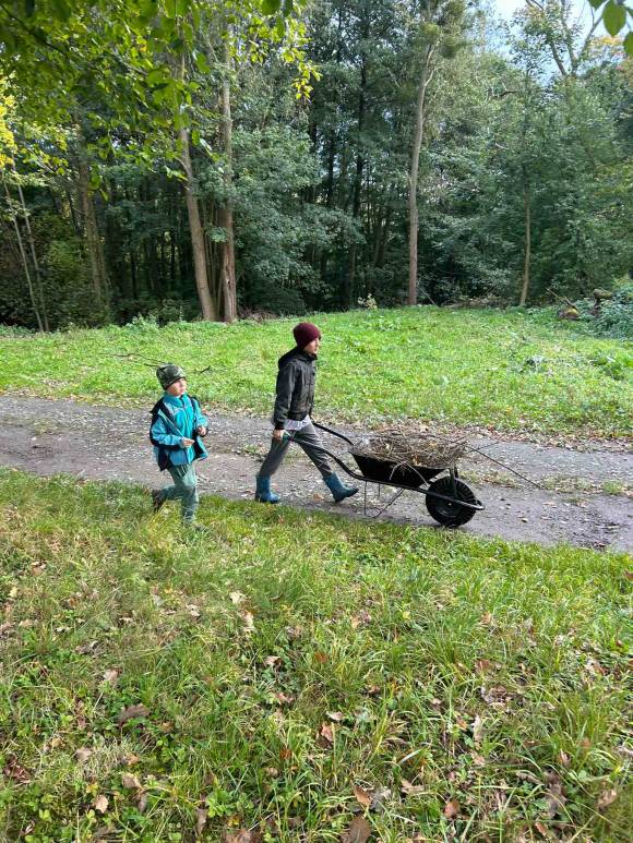 Výsadba a okrášlení u rybníků v Jančí.